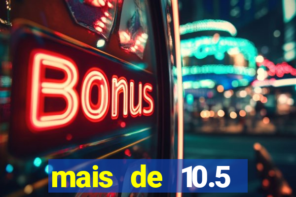 mais de 10.5 escanteios o que significa